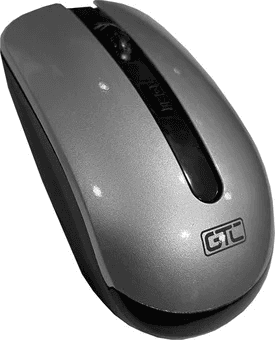 GTC Wireless Mouse (Plateado) (MIG-121)