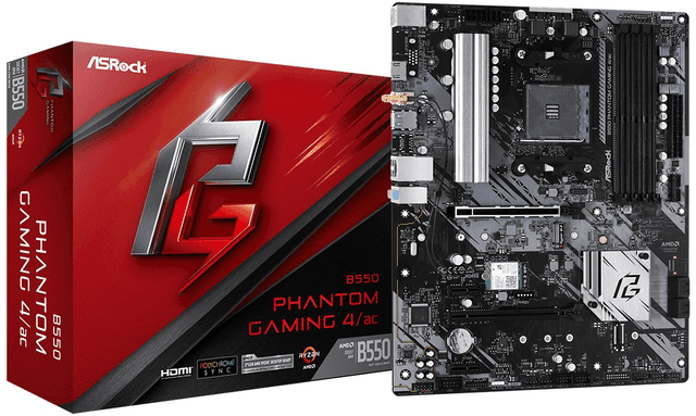 ASRock B550 Phantom Gaming 4 AC