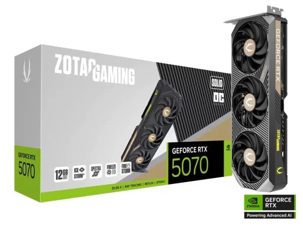 Zotac GAMING GeForce RTX 5070 SOLID OC [ZT-B50700J-10P]