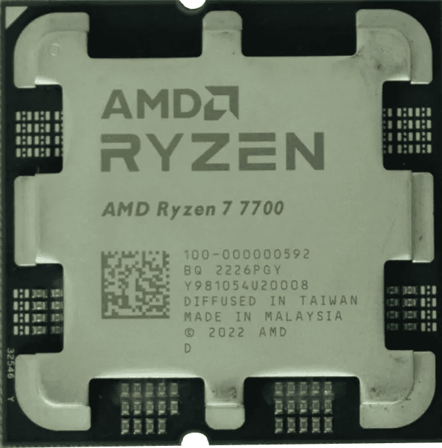 AMD Ryzen 7 7700 Tray [100-100000592MPK]