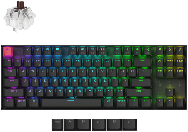 Keychron K8 V2 BT RGB - Brown Switch