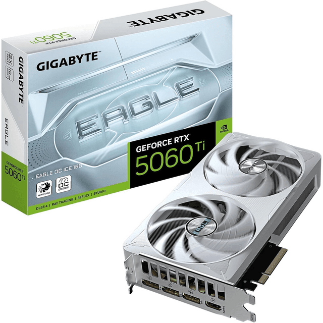 Gigabyte GeForce RTX 5060 Ti EAGLE OC ICE 16G [GV-N506TEAGLEOC ICE-16GD]