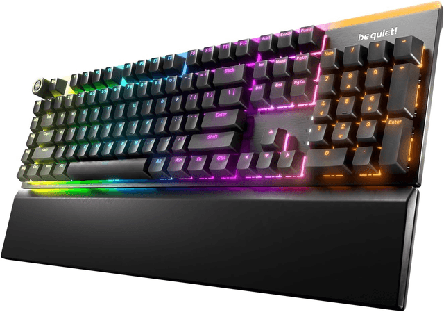 Be quiet! Teclado Mecánico Light Mount - Silent Tactile Switch (BT004US)