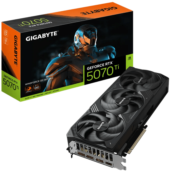 Gigabyte GeForce RTX 5070 Ti WINDFORCE OC SFF 16G [GV-N507TWF3OC-16GD]