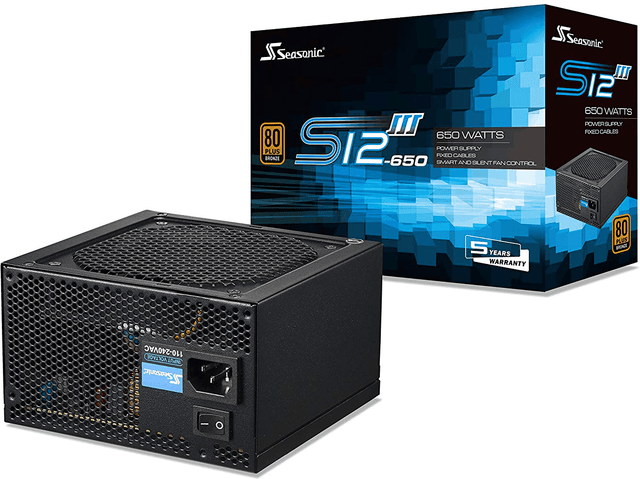Seasonic S12III 650 (SSR-650GB3) (650 W)