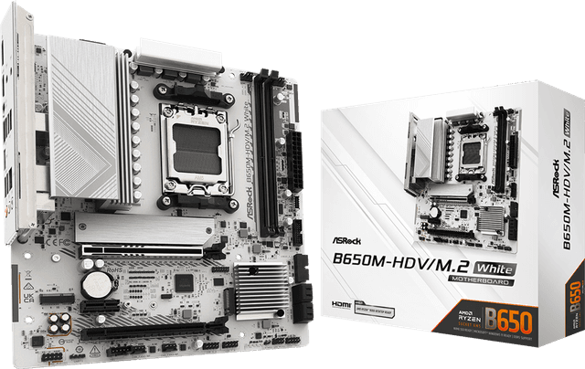 ASRock B650M-HDV/M.2 White