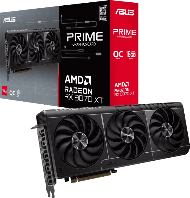 ASUS Prime Radeon RX 9070 XT OC Edition [PRIME-RX9070XT-O16G]