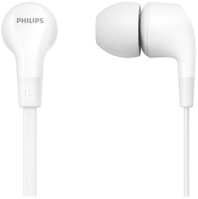 Philips Auriculares intrauditivos con cable - Blanco (TAE1105WT/00)
