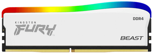 Kingston Fury Beast White RGB KF432C16BWA/8 (1 x 8GB | DIMM DDR4-3200)
