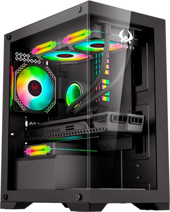 Kronos Diamond - Black (Sin Ventiladores)