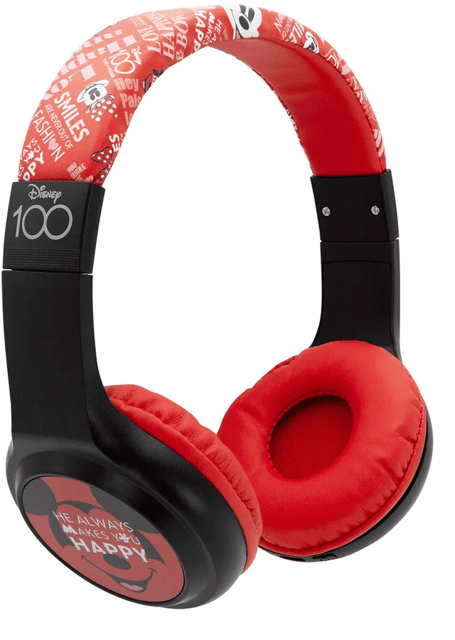 Disney D100 BT Headphones - Mickey (HP210011-D100-ESP-6)