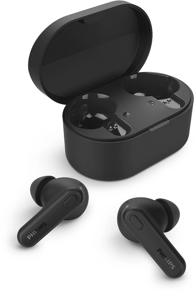 Philips True Wireless Headphones - Black (TAT1108BK)