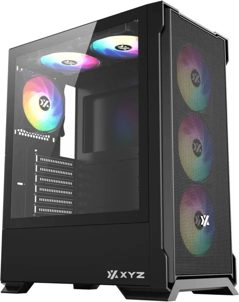 XYZ Airone 300-X Mesh - Black (X-CS-AIRONE3XM-B)