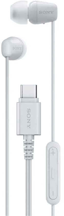 Sony Audífonos internos USB-C con cable - Blanco (IER-EX15C/WZUC)