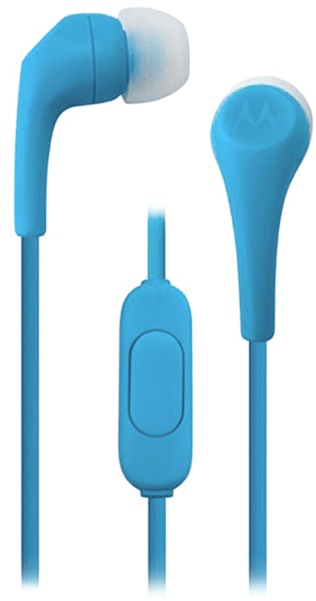 Motorola Earbuds 2 In-Ear Headphones - Blue (SH006-BL)