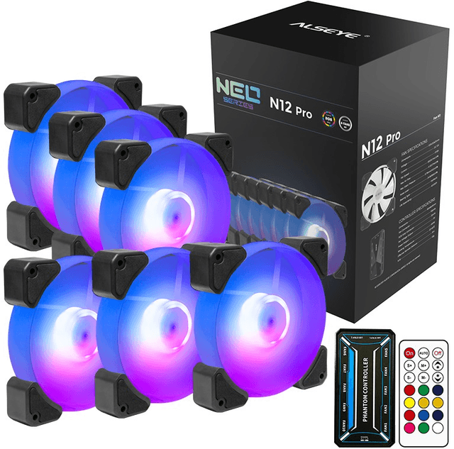 Alseye Neo Series N12 Pro Pack de 6 + Controlador