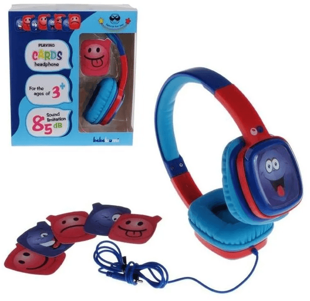 Ansaldo Kids Playing Cards Headphones