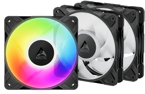 Arctic P12 Pro A-RGB Black 120mm (3-Pack) [ACFAN00310A]