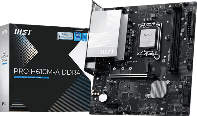 MSI PRO H610M-A DDR4
