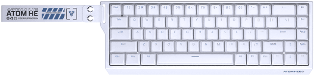 Fantech ATOM HE68 MK811 - White