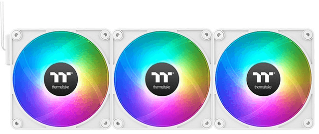 Thermaltake CT120 EX ARGB - White (3-Fan Pack) [CL-F190-PL12SW-A]