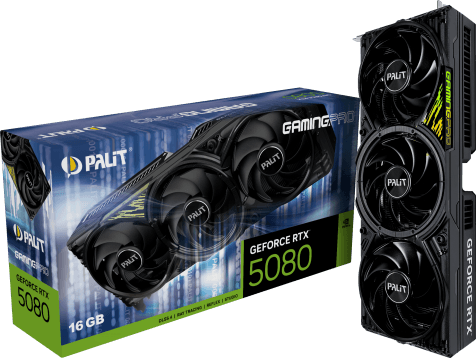 Palit GeForce RTX 5080 GamingPro [NE75080019T2-GB2031A]
