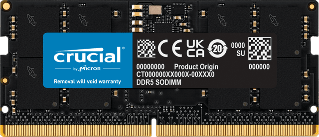 Crucial CT8G52C42S5 (1 x 8 GB | SO-DIMM DDR5-5200)