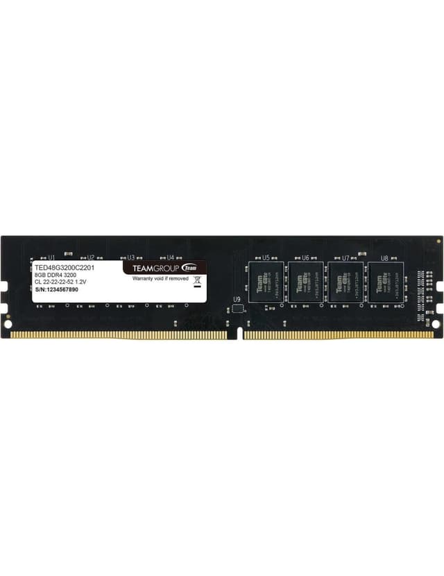 Team Elite TED48G3200C2201 (1 x 8 GB | DIMM DDR4-3200)