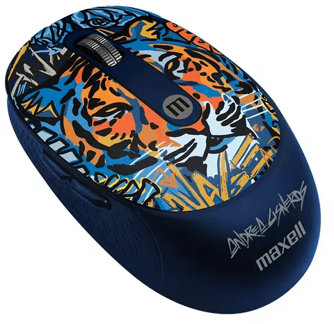 Maxell Wireless Mouse Wild Edition - Blue