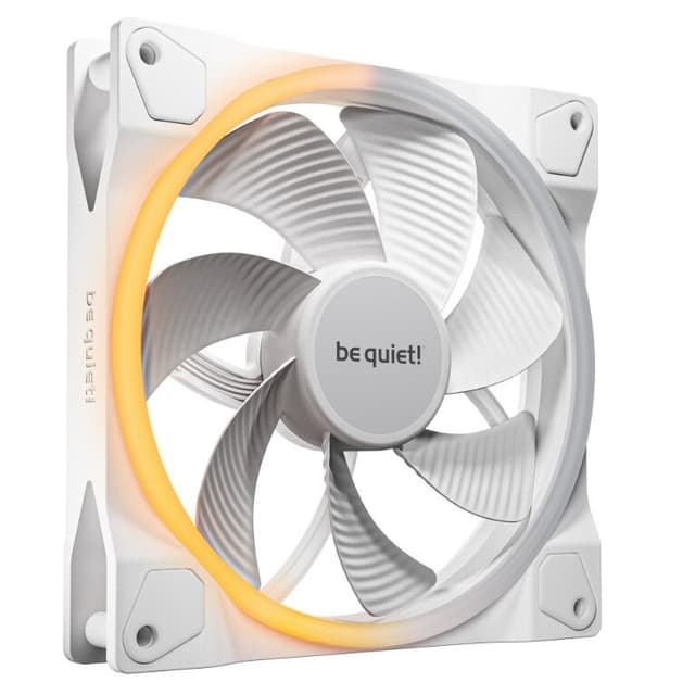 be quiet! Light Wings 140mm PWM Reverse - White [BL135]