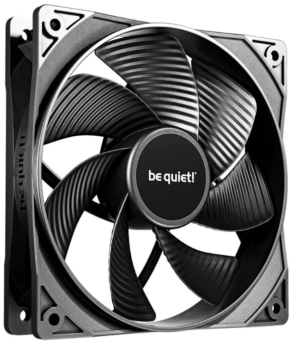 be quiet! Pure Wings 3 120mm Reverse Kit 3 - Black [BL137]