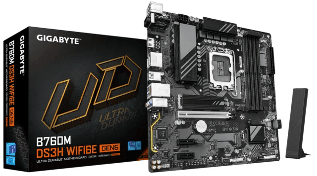 Gigabyte B760M DS3H WIFI6E GEN5